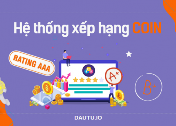 Hệ thống xếp hạng coin tại Dautu.io