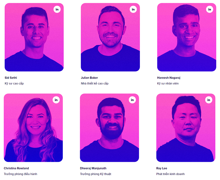 Team phát triển dự án Audius - AUDIO coin