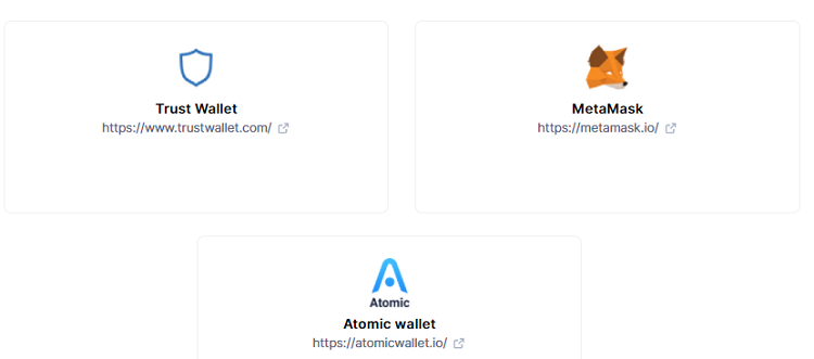 Ví/wallet lưu trữ token SKL coin
