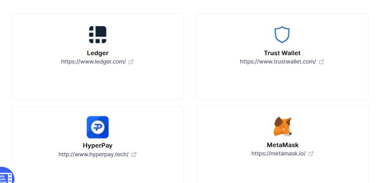 Ví - Wallet lưu trữ token SRM coin