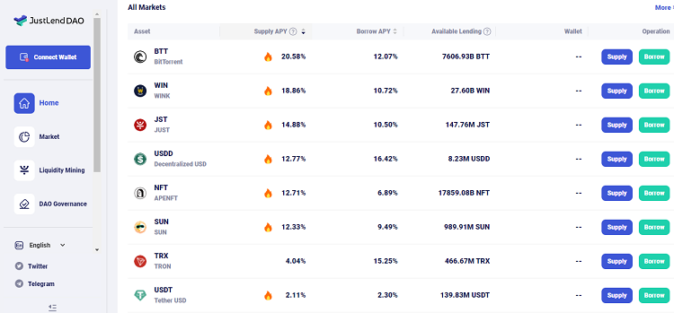 Lending coin là gì? Nền tảng Lending coin tốt nhất. Justlend