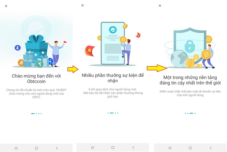 Hướng dẫn cách đăng ký tài khoản sàn Obtccoin chi tiết